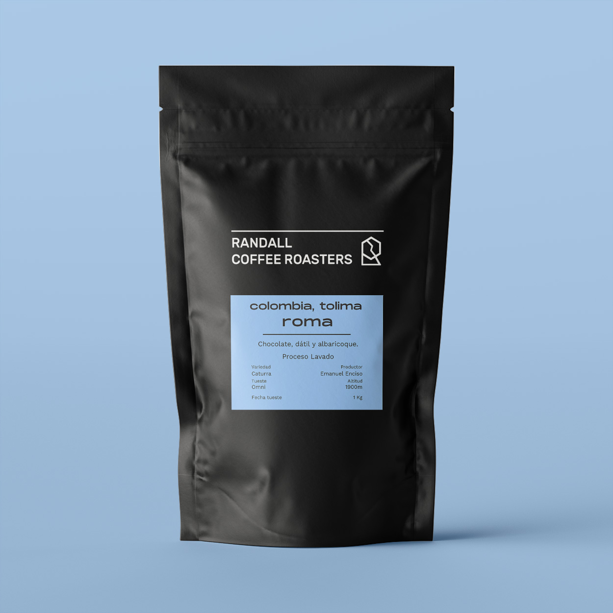 café especialidad randall coffee colombia finca roma lavado caturra